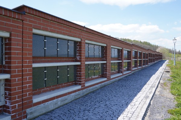 Městské pohřebiště Bruntál – prodloužení kolumbária