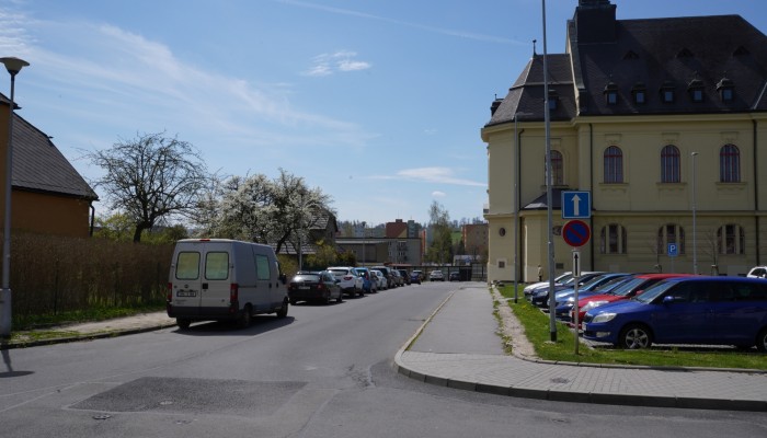 Úprava ulic Družební, Náměstí 1. máje a Školní, Bruntál