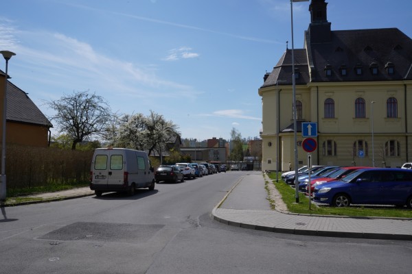 Úprava ulic Družební, Náměstí 1. máje a Školní, Bruntál