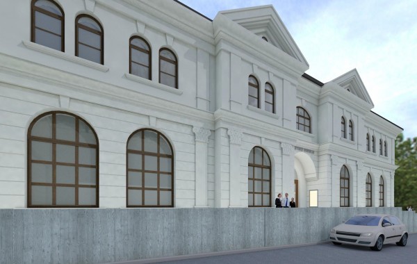 Městské divadlo Bruntál – rekonstrukce fasády