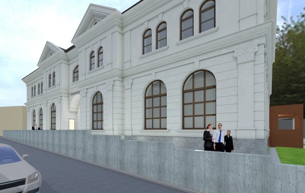 Městské divadlo Bruntál – rekonstrukce fasády