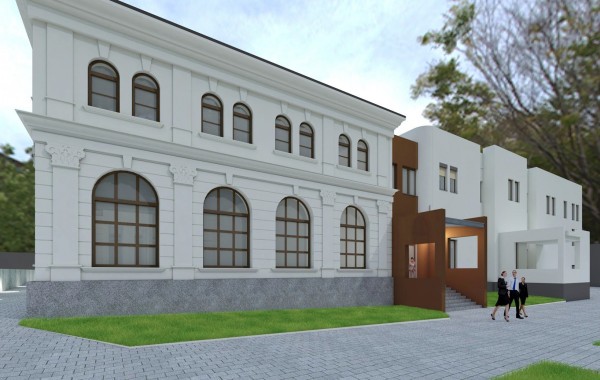 Městské divadlo Bruntál – rekonstrukce fasády