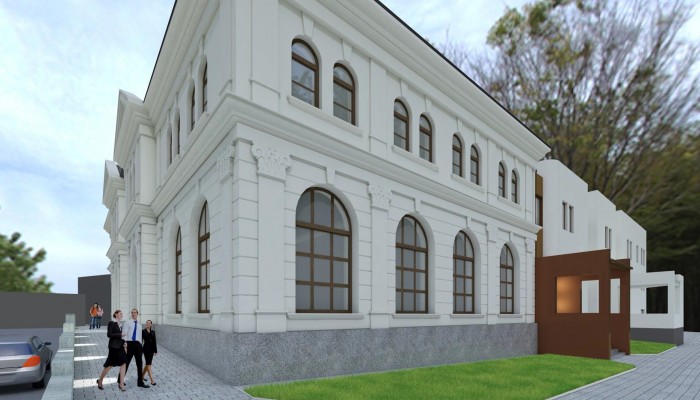 Městské divadlo Bruntál – rekonstrukce fasády