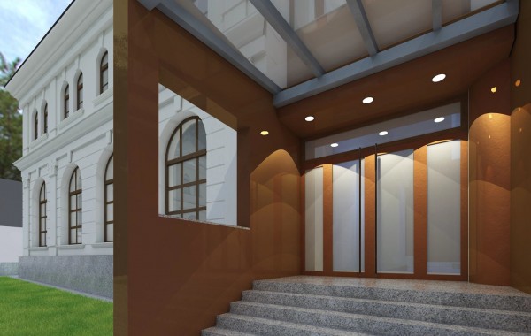 Městské divadlo Bruntál – rekonstrukce fasády